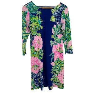 Lilly Pulitzer Ophelia Swing Dress W/ Island Escape Print size Small‎